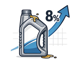 润滑油涨价8%：成本传导周期与维修厂应对策略