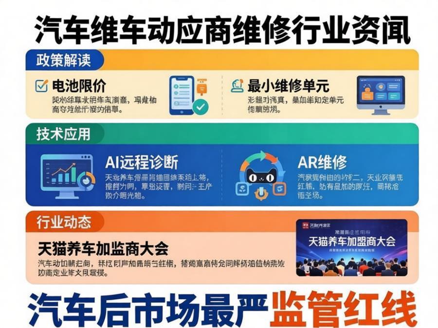 2026 年 4 月 2 日汽修圈行业动态：新能源新规落地，智能维修加速升级