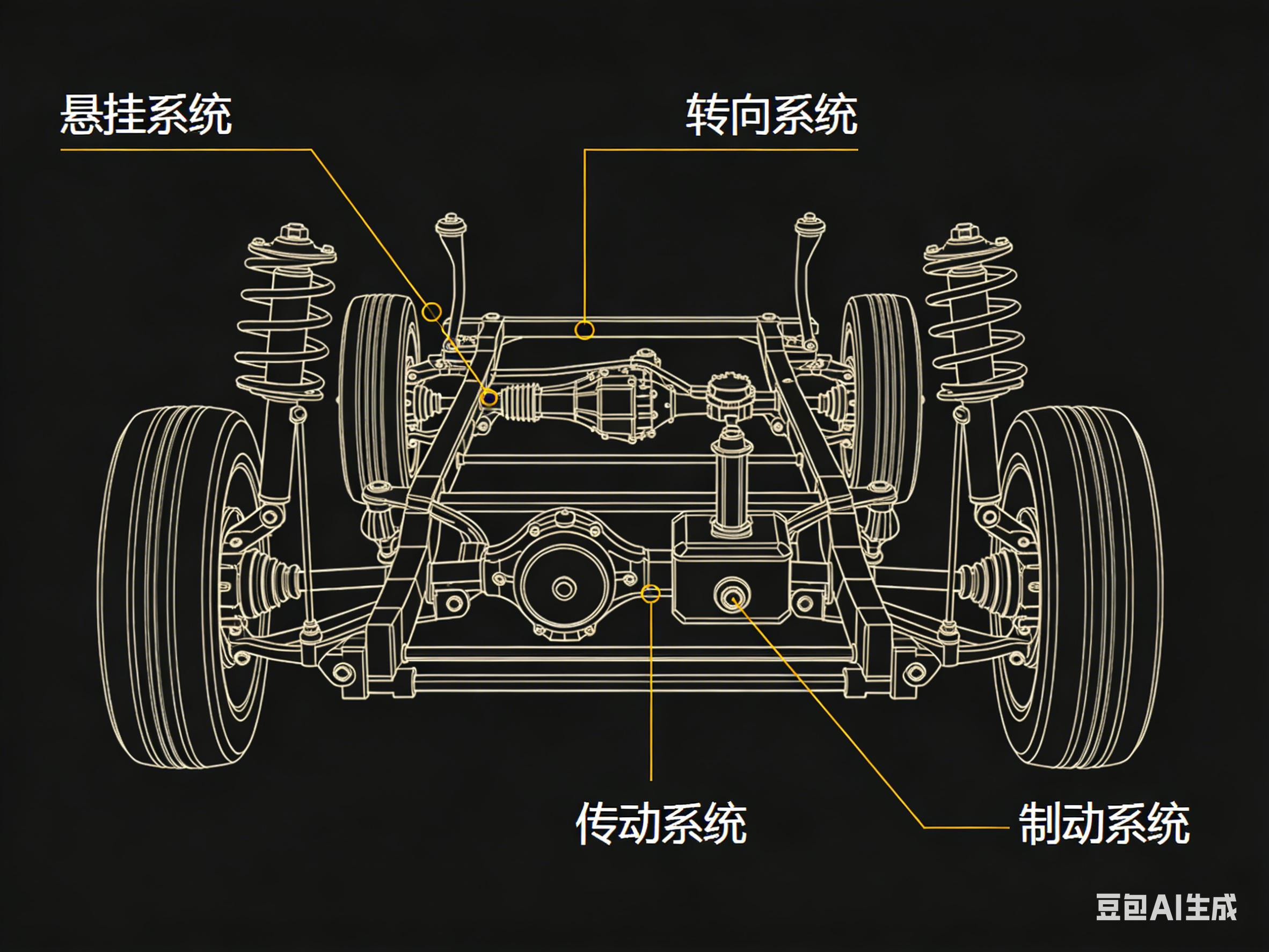 底盘系统 减震器 轮胎